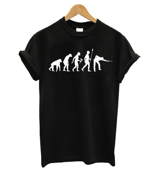 Evolution Of Pool Women's T-Shirt Tee