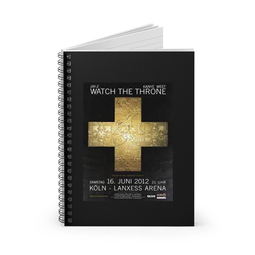 Jayz Signed 2012 German Concert Spiral Notebook Jayz Signed 2012 German Concert Spiral Notebook