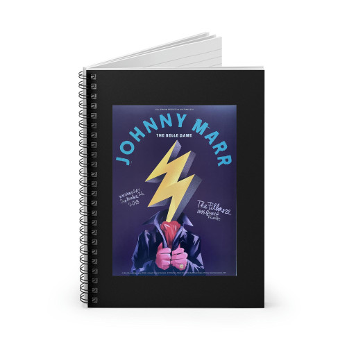 Johnny Marr Concert Spiral Notebook