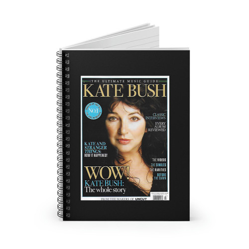 Kate Bush Magazine Spiral Notebook