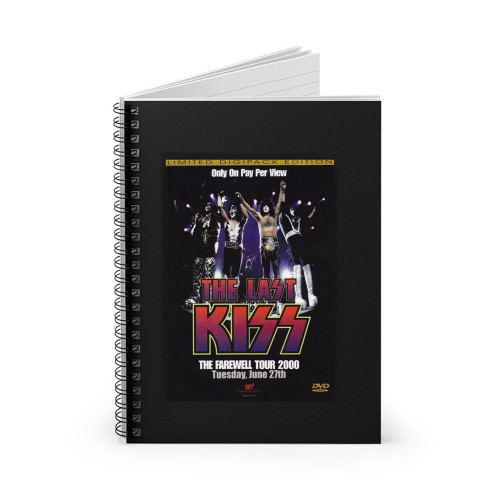 Kiss The Last Kiss Spiral Notebook