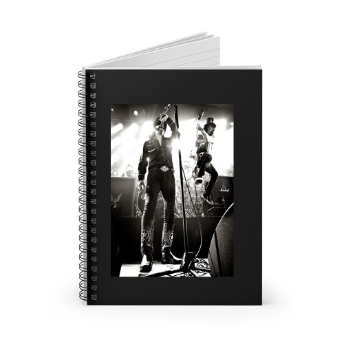 Lemmy And Slash Photography Limited Runs Spiral Notebook