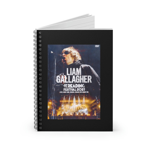 Liam Gallagher Reading Festival 2021 Spiral Notebook