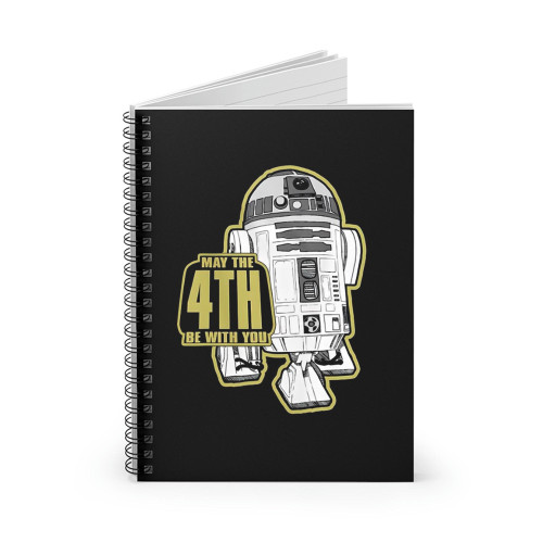 May The 4Th Be With You Spiral Notebook