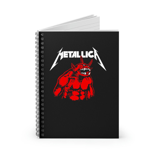 Metallica Jump In The Fire Kill Em Spiral Notebook
