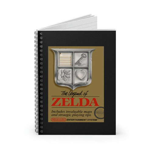 Nes Legend Of Zelda Spiral Notebook