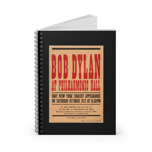 Rare Beatles Dylan Zeppelin Concert S Top Trove At Heritage Auctions Spiral Notebook