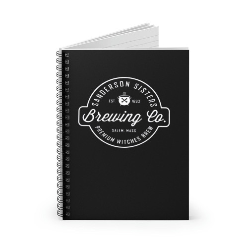 Sanderson Sister Brewing Co Spiral Notebook