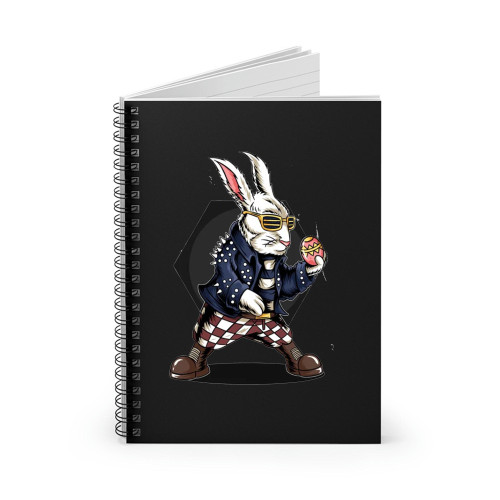 Showman Bunny Rabbit Animal Cool Spiral Notebook