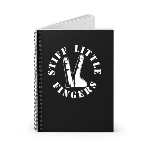 Stiff Little Fingers Spiral Notebook