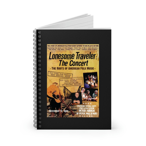 This Friday Patchogue Hosts Lonesome Traveler The Concert Spiral Notebook