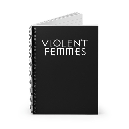 Violent Femmes Band Logo Spiral Notebook
