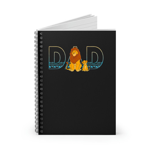 Disney The Lion King Simba Mufasa 1 Spiral Notebook