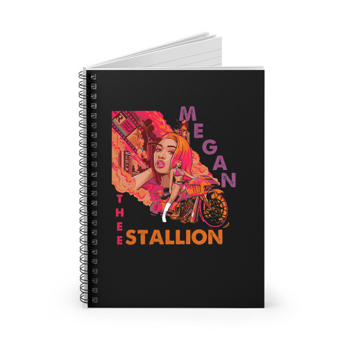 Megan Thee Stallion 1 Spiral Notebook