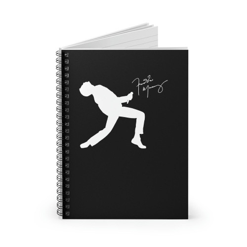 Queen Freddie Mercury 1 Spiral Notebook