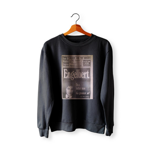 Article About Marc Bolan (T Rex) From New Musical Express  Sweatshirt Sweater
