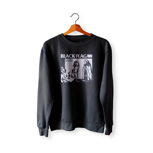 Black Flag Raymond Pettibon Christ  Sweatshirt Sweater