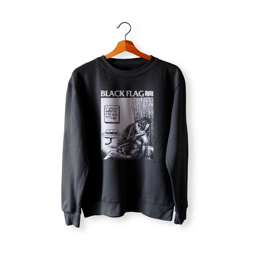 Black Flag Raymond Pettibon Love Vintage  Sweatshirt Sweater
