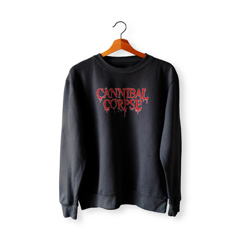Cannibal Corpse Band Logo   Sweatshirt Sweater