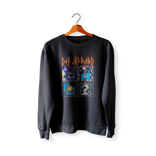 Def Leppard 80'S Albums  Sweatshirt Sweater
