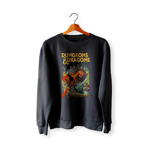 Dungeons Amp Dragons Strike The Beholder  Sweatshirt Sweater