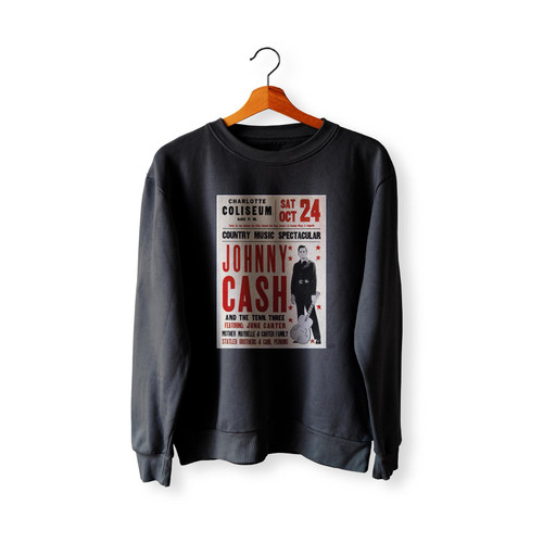Fantastic Large Johnny Cash From 1970  Sweatshirt Sweater