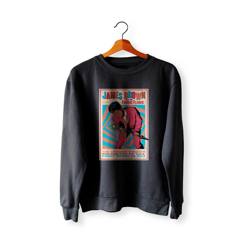 James Brown And His Fabulous Flames Reproduction Concert  Sweatshirt Sweater