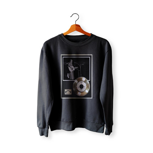 Joni Mitchell Help Me Gold 45 Record Ltd Edition Display Award Quality  Sweatshirt Sweater