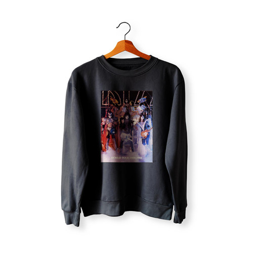 Kiss 19801981 World Tour Concert Programme Program  Sweatshirt Sweater