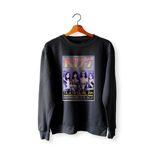 Kiss Reunion Tour Czech Republic 1996 Concert  Sweatshirt Sweater