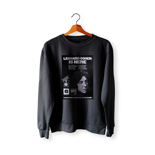 Leonard Cohen Uk Tour 1972  Sweatshirt Sweater