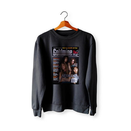 Metallica Motorhead Headline Goldmine'S May Metal Issue Goldmine Magazine Record Collector And Music Memorabilia  Sweatshirt Sweater