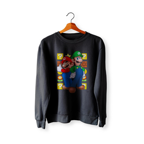 Nintendo Super Mario Luigi  Sweatshirt Sweater