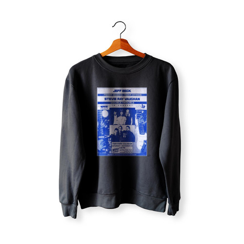 Stevie Ray Vaughan On Tour With Jeff Beck  Sweatshirt Sweater