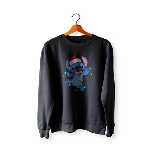 Stitch Cute Lilo And Stitch Santa  Sweatshirt Sweater