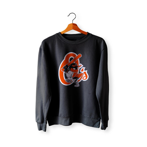 Vintage Baltimore Baseball Team Mascot  Sweatshirt Sweater