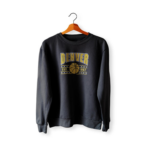 Vintage Denver Basketball Retro Est 1967  Sweatshirt Sweater