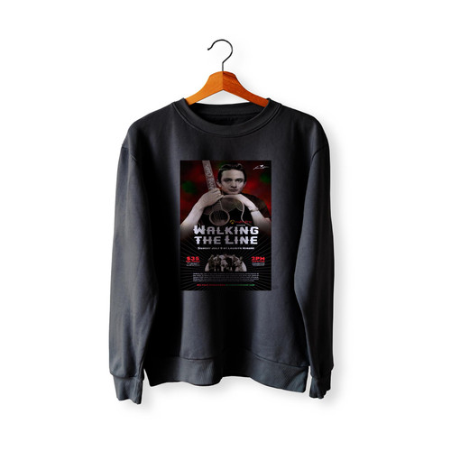 Walking The Line' Johnny Cash Tribute Concert  Sweatshirt Sweater