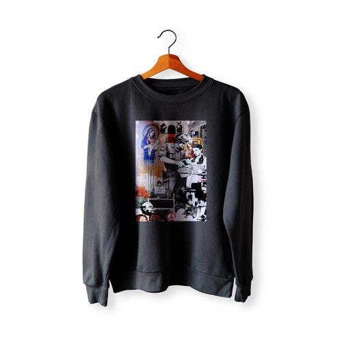 Banksy Street Art Graffiti 1  Sweatshirt Sweater