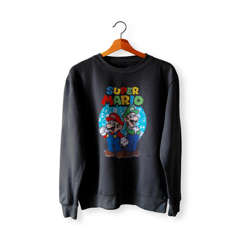 Nintendo Super Mario Luigi Mario 1  Sweatshirt Sweater