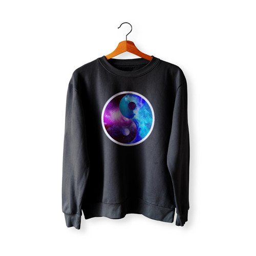 Ying Yang Galaxy Space 1  Sweatshirt Sweater