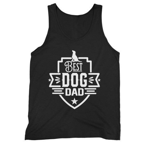 Best Dog Dad Dog Lovers  Tank Top