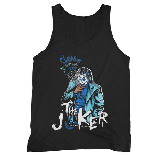 Clowns Do Anything For Clout The Joker  Tank Top Clowns Do Anything For Clout The Joker  Tank Top