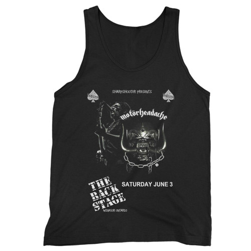 Concert History Of The Back Stage Windsor Ontario Canada Concert  Tank Top