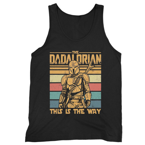 Dadalorian And The Child Matching Fathers Day  Tank Top