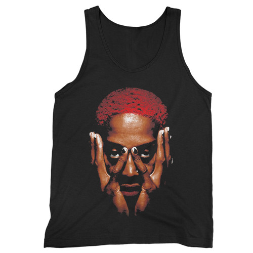 Dennis Rodman Rare Homage Vintage Rap  Tank Top