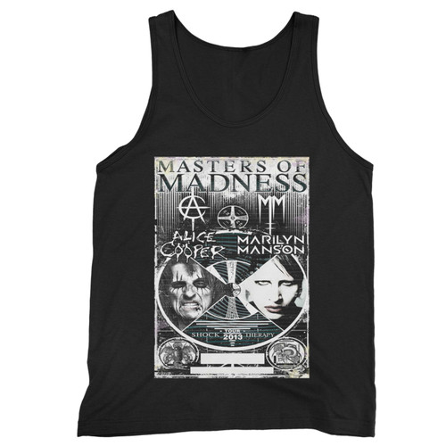 Detroit'S Alice Cooper Marilyn Manson Prepare For 'Masters Of Madness' Tour First Stop Revealed  Tank Top