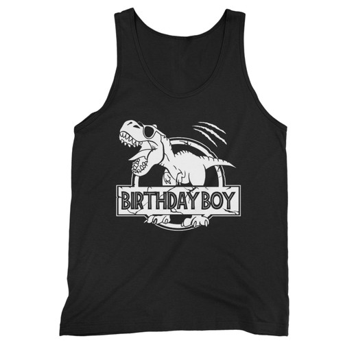 Dinosaur Birthday Boy Saurs  Tank Top