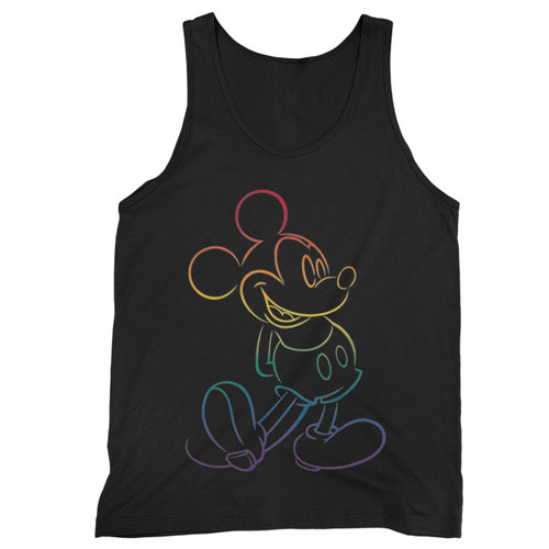 Disney Mickey Mouse Standing Pride  Tank Top