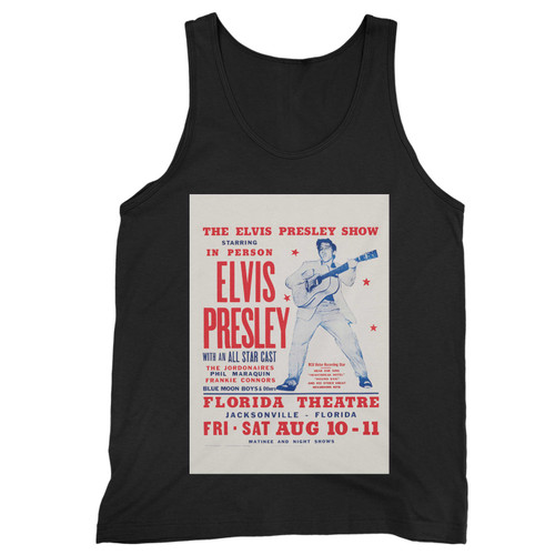 Elvis At Florida Theatre Concert 1957  Tank Top
